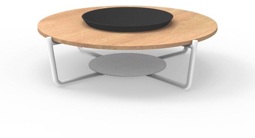 Talenti Круглый садовый столик из мрамора Domino Domtct - Вид №2