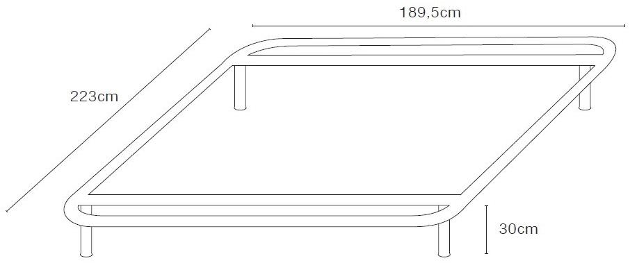 XAM Латунная кровать Ring sun-id-1397208 - Вид №4