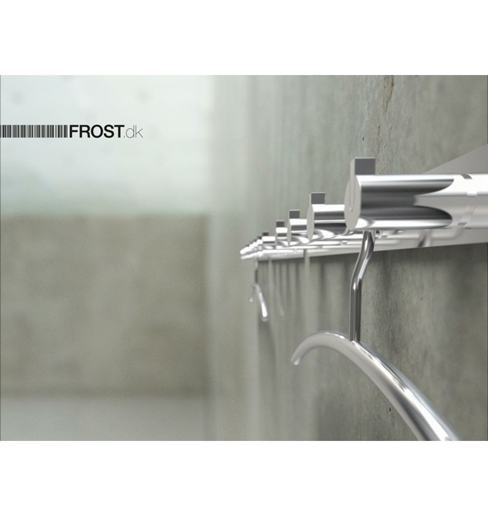 FROST Крючок 6L x 4 » полированный. Нержавеющая сталь Полированный O1902-2  - Вид №1