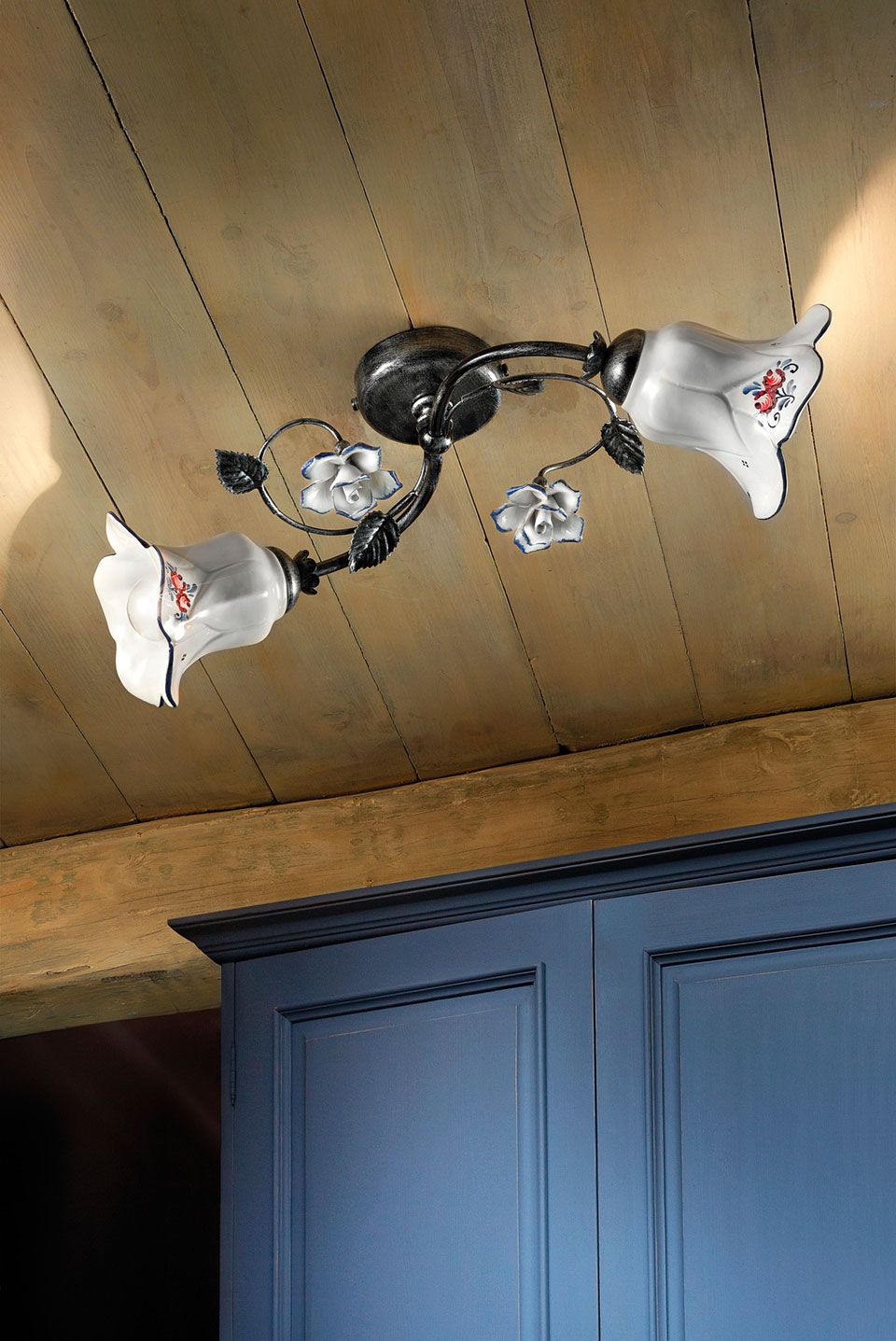 Керамический потолочный светильник с фиксированной рукояткой FERROLUCE Пиза ARCH-00068303 - Вид №5