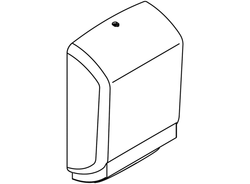 477.06D60005 Диспенсер для бумажных полотенец Active+ HEWI Serie 477/801  - Вид №4