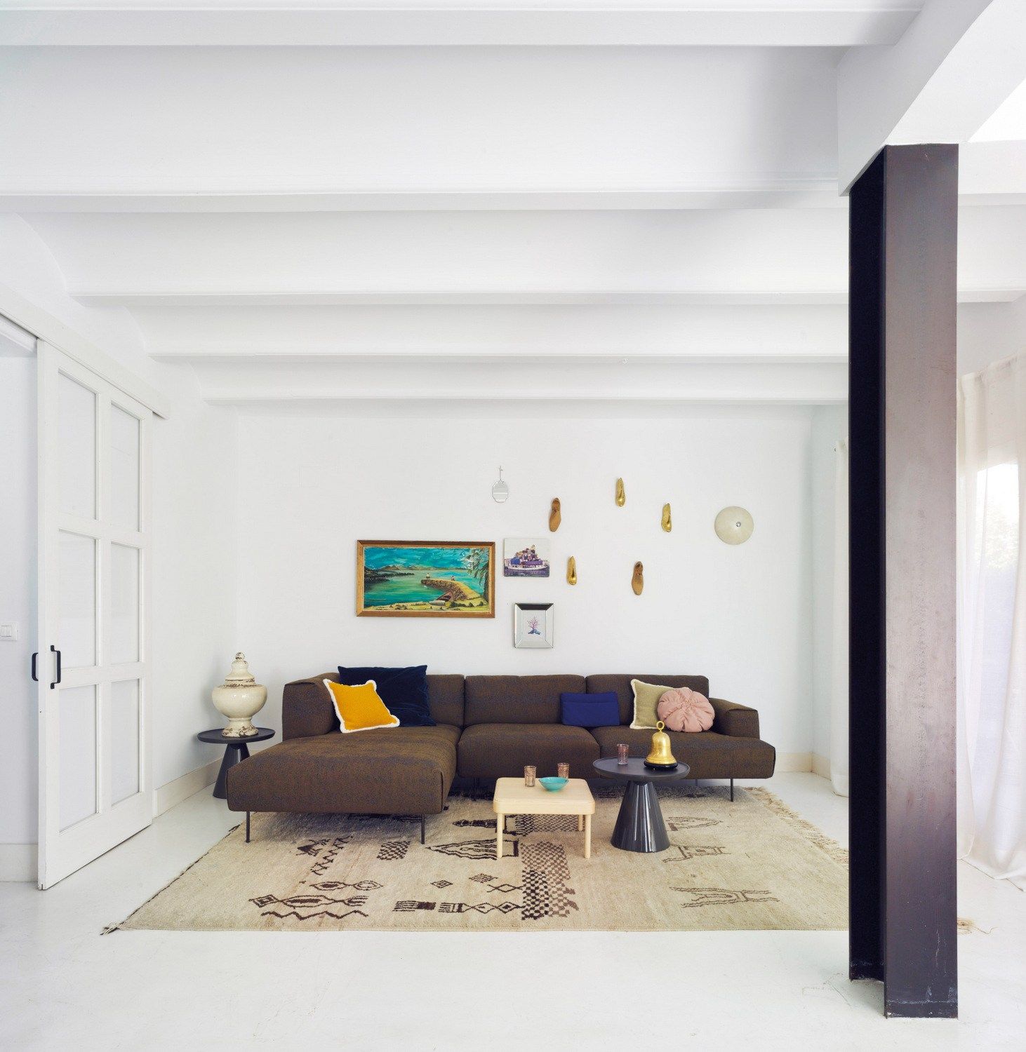 Модульный диван с полуостровом SANCAL TIPTOE ARCH-00097504 - Вид №1