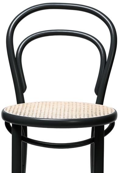 TON Высокий табурет из сетки с подставкой для ног  313 134  - Вид №1