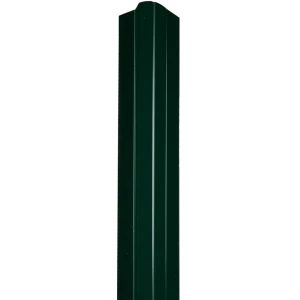 Штакетник СТ-М 100мм 1.8 м двухсторонний зеленый 81990062 STLM-2200649