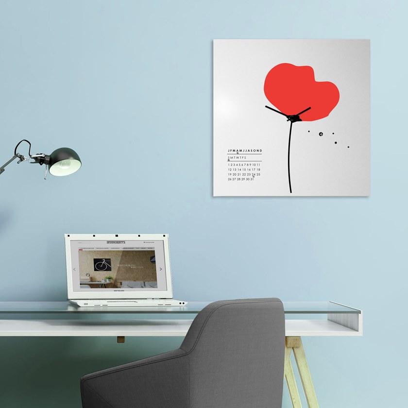 Designobject.it Часы / календарь из листового металла  It412  - Вид №2