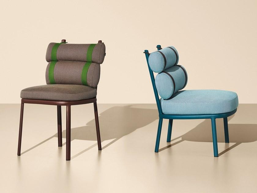 Kettal Садовый стул из ткани Roll #23110 - Вид №1