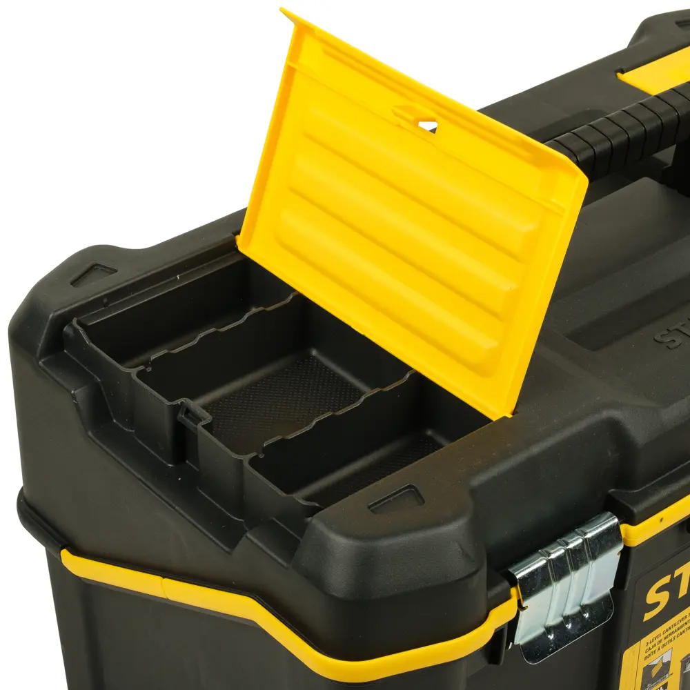 Ящик для инструментов Stanley Essential Cantilever 19" 280х250х480 мм, пластик 85184678 STLM-2062883  - Вид №7
