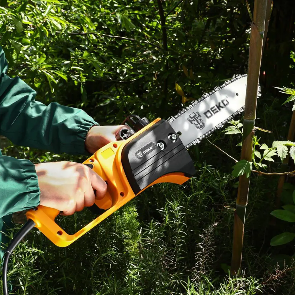 Цепная электропила DEKO DKEC1600 для садовых и бытовых работ 89399057 STLM-1576063 - Вид №7