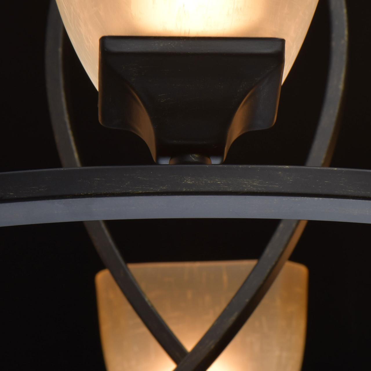 Подвесная люстра MW-Light Замок 249018808 MW-LIGHT ДИЗАЙНЕРСКИЕ, ЗАМОК 279674 Бежевый  - Вид №1