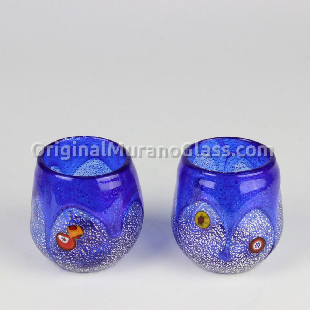 1163 ORIGINALMURANOGLASS Набор из 2 стаканов Гото для ликёров - Goto da Liquore - муранское стекло OMG 6 см  - Вид №1