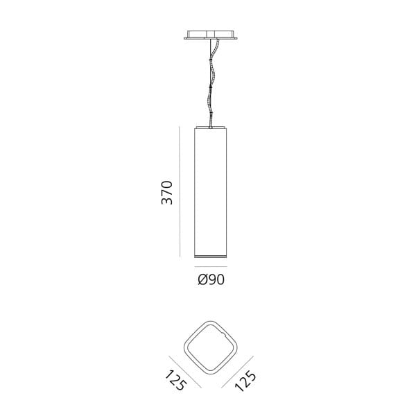 Металлический светодиодный подвесной светильник Artemide Ilio ARCH-00033454 - Вид №4