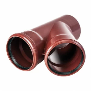 8M3145E160110 SANHA M3-145E тройник, угол 45°  DN 150x100 / OD 160x110 мм