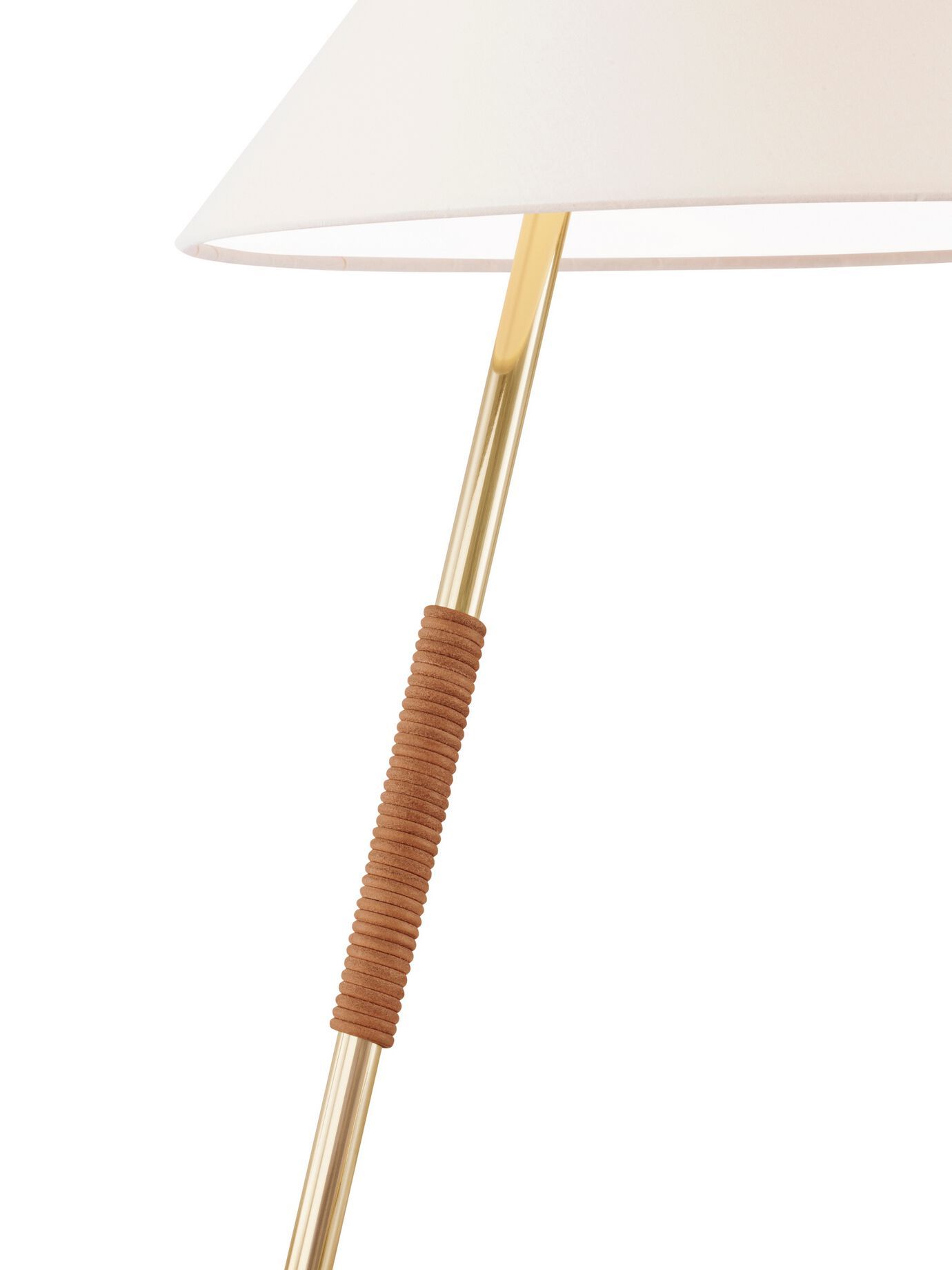 Металлическая и шелковая настольная лампа Kalmar Hase ARCH-00104141 - Вид №2