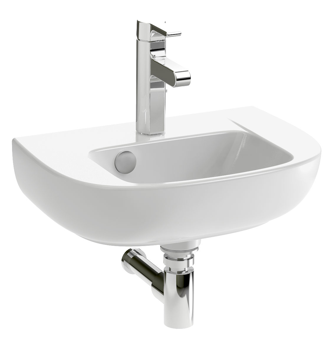 E4760-00 Раковина на руку 45 см JACOB DELAFON ODÉON UP ODEON UP