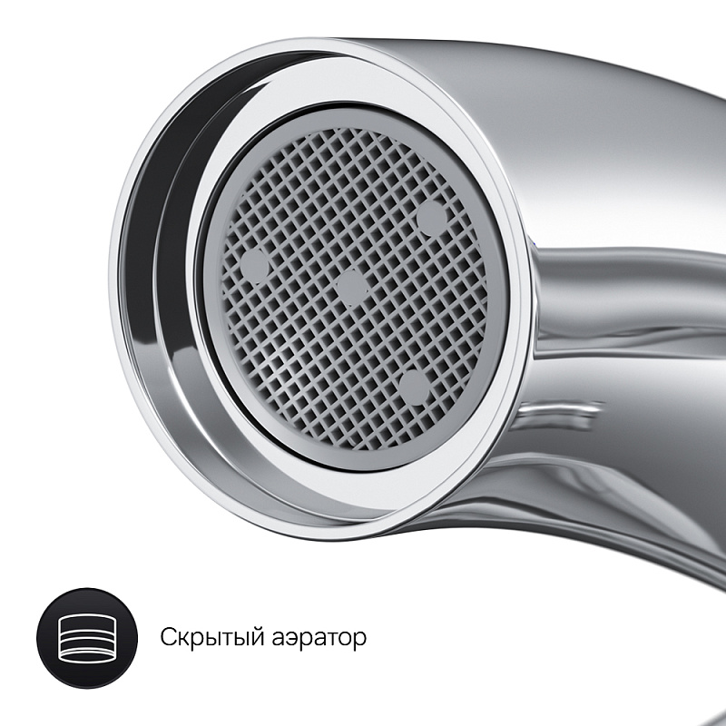 F7550064 смеситель д/ванны/душа с термостатом хром шт AM.PM Sense - Вид №3