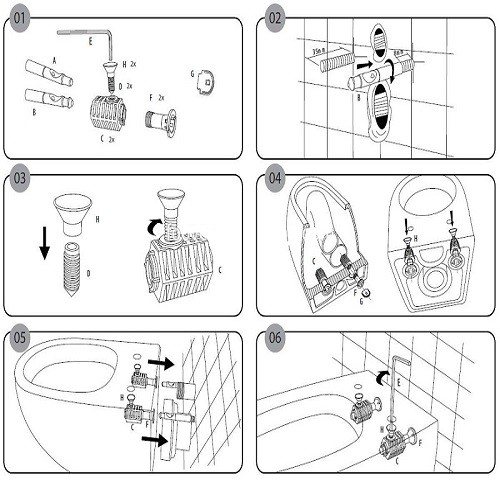 CL2100 Унитаз подвесной LAB.Space  - Вид №12