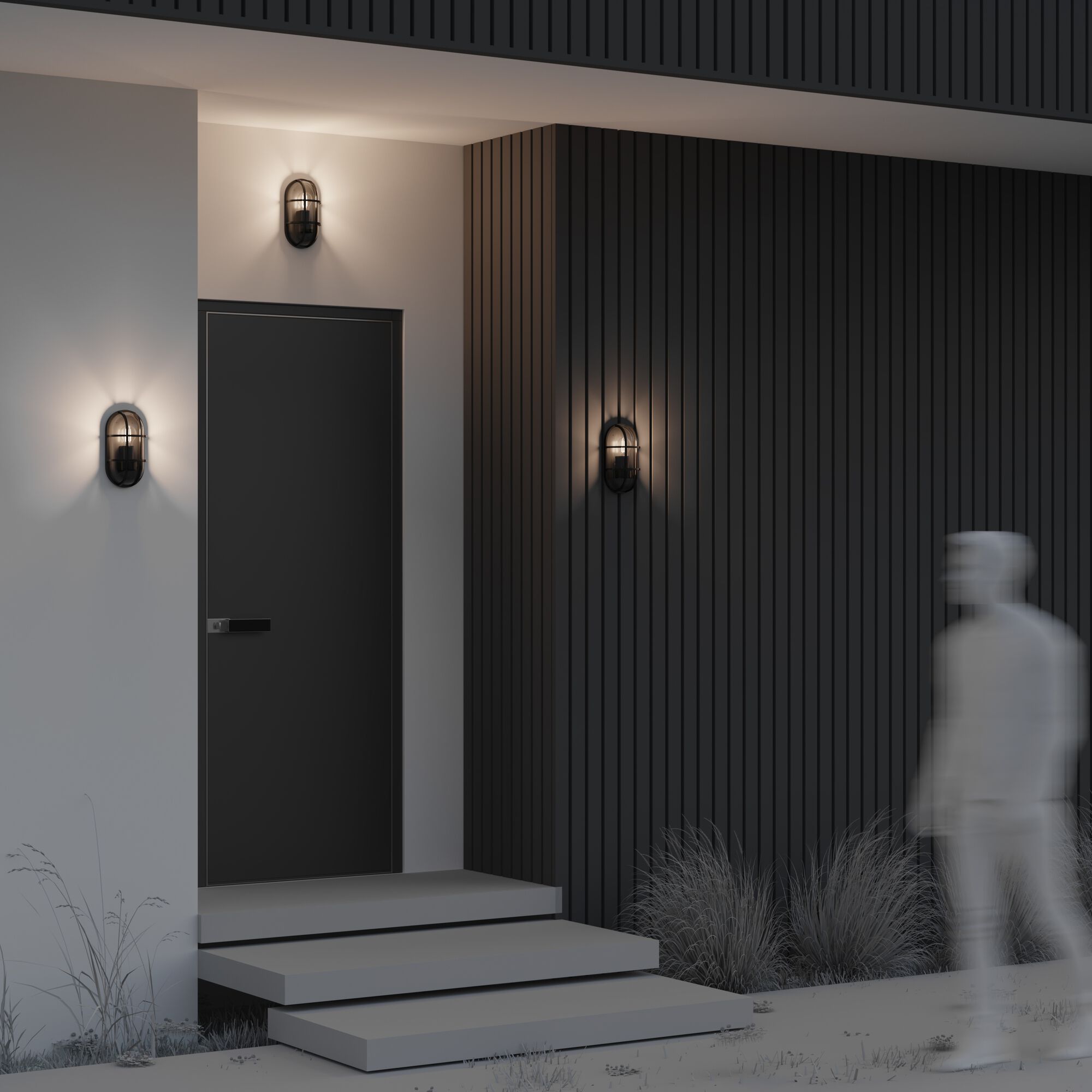 Алюминиевая наружная настенная лампа Maytoni свеча ARCH-00112253 - Вид №4