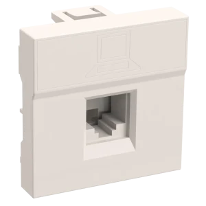 Розетка накладная Iek компьютерная RJ45 на 2 модуля, цвет белый 82209878 STLM-2119017