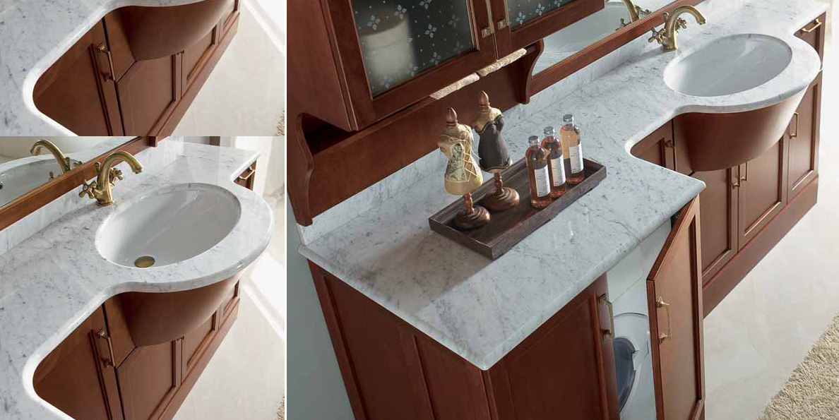 Комплект мебели для ванной комнаты 006 BMT Tudor 5579 - Вид №1