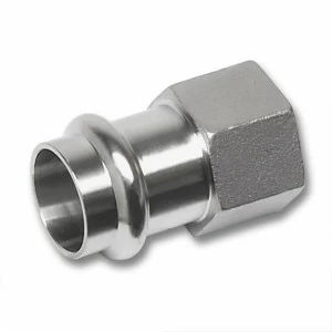 69270G1834 SANHA 9270G пресс-фит. нерж.сталь, муфта перех.ВПр-ВР 18x3/4 мм