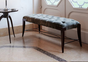 Gentry Home Туалетный столик Melrose из массива красного дерева  Гавана GH102327  - Вид №1