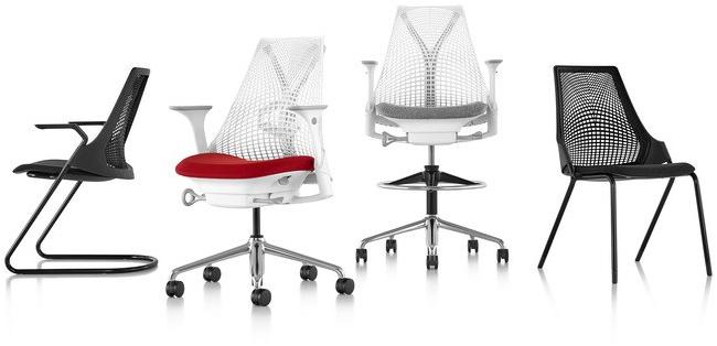 Herman Miller Стул офисный вращающийся с 5 спицами и подлокотниками Sayl sun-id-1379752 - Вид №8