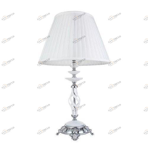 Настольная лампа Divinare 8825/03 TL-1 DIVINARE КЛАССИЧЕСКИЕ 194947 Белый;серебро 