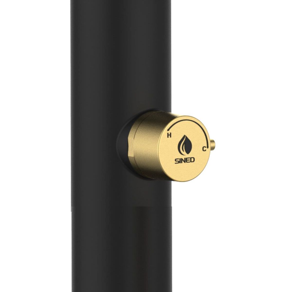 Открытый душ из нержавеющей стали с ручным душем SINED LUNA D ARCH-00091272 - Вид №92