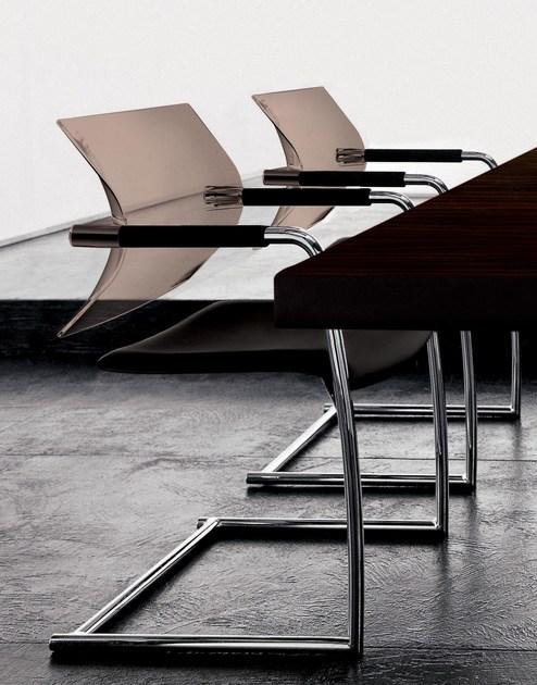 Luxy Консольный стул с обивкой из полипропилена и ткани Aire jr sun-id-1485021 - Вид №7