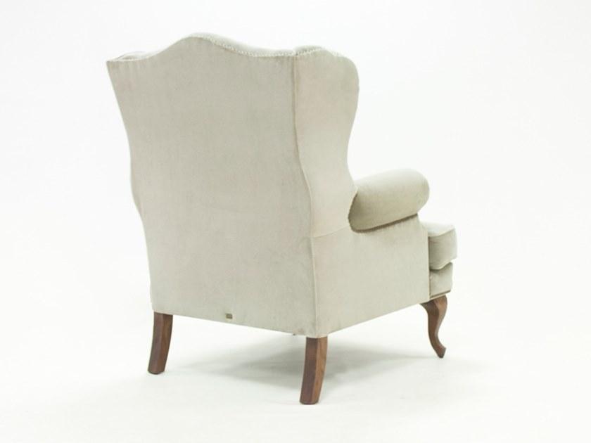 CREARTE COLLECTIONS Велюровое кресло Bergere с подлокотниками Dover crearte 67 - Вид №2