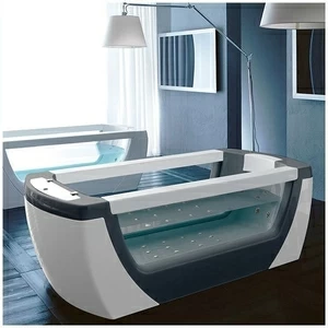 Ванна Gruppo treesse Vision ATC-V138Q-SE серая