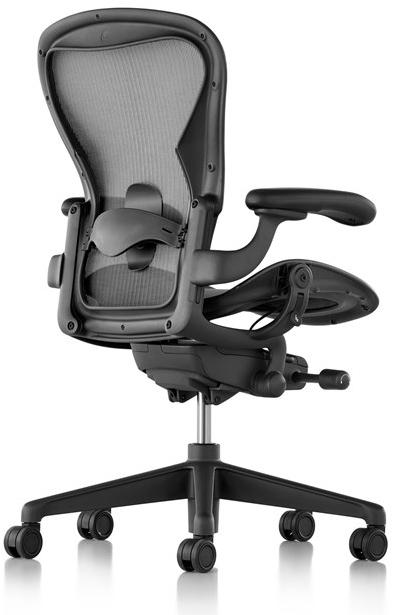 Herman Miller Стул офисный вращающийся с 5 спицами на колесиках Aeron sun-id-1447426 - Вид №4