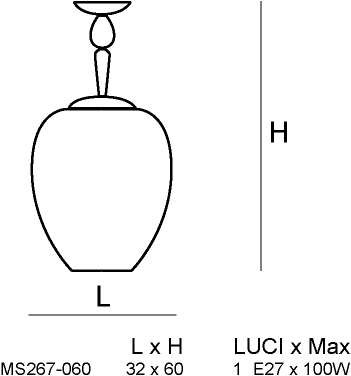 Siru Потолочный светильник из муранского стекла Gemma Ms 267-060 - Вид №1