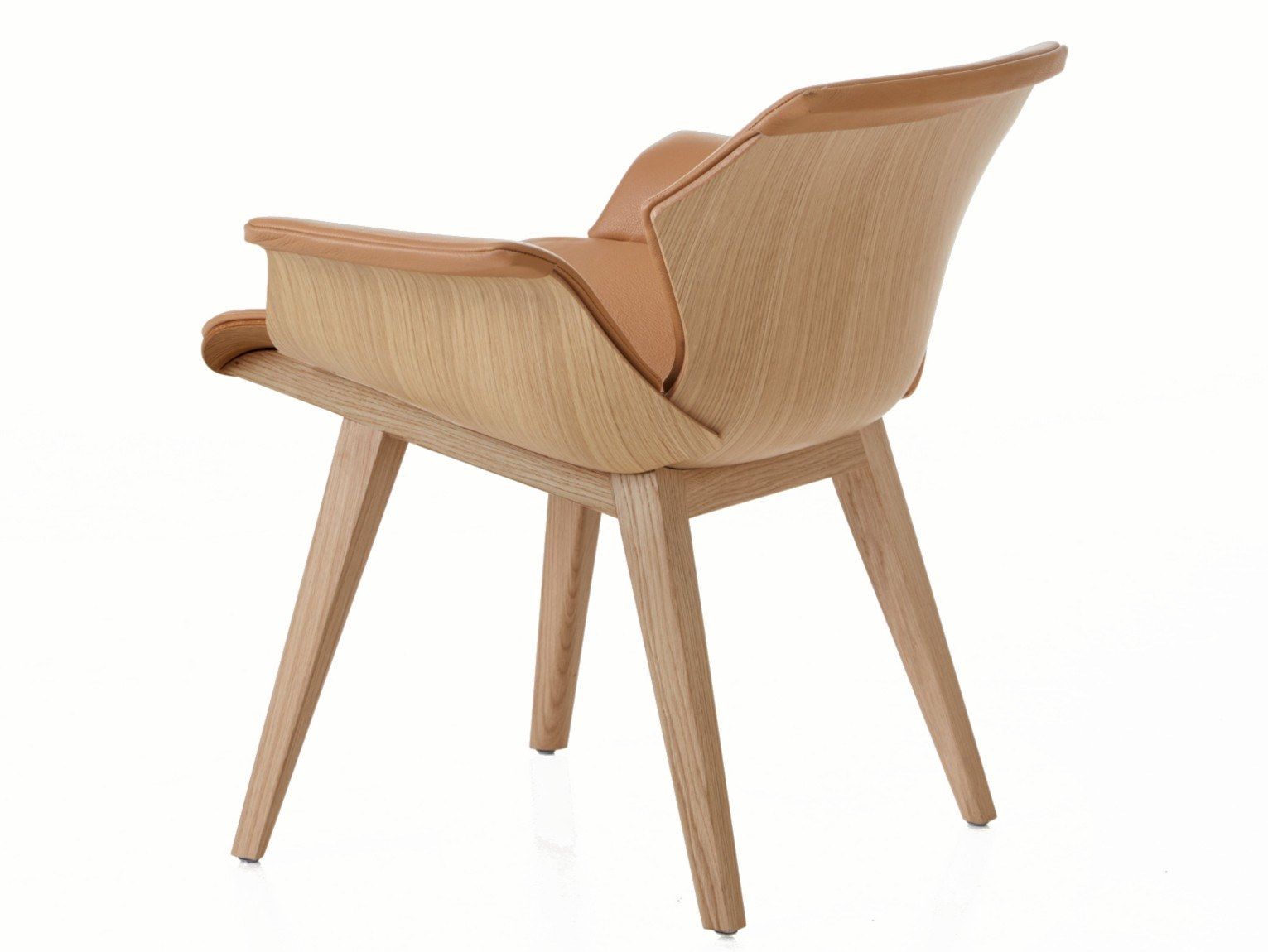 Деревянный стул с подлокотниками BassamFellows Petal ARCH-00119260 - Вид №10