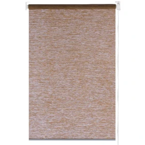 Штора рулонная «Концепт» 100х160 см цвет коричневый