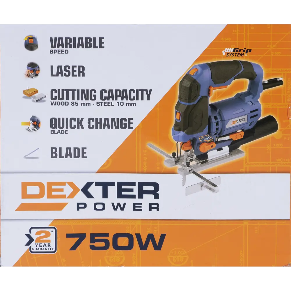 Лобзик Dexter Power NC750JS, 750 Вт STLM-2188201 - Вид №6