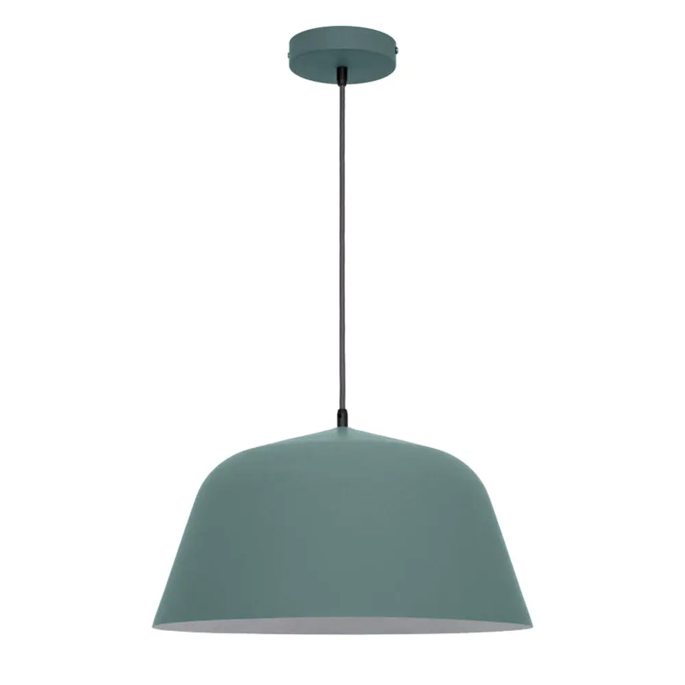 Светильник подвесной «Bells», 1 лампа, 2 м², цвет зелёный 82168534 STLM-2179322 INSPIRE 