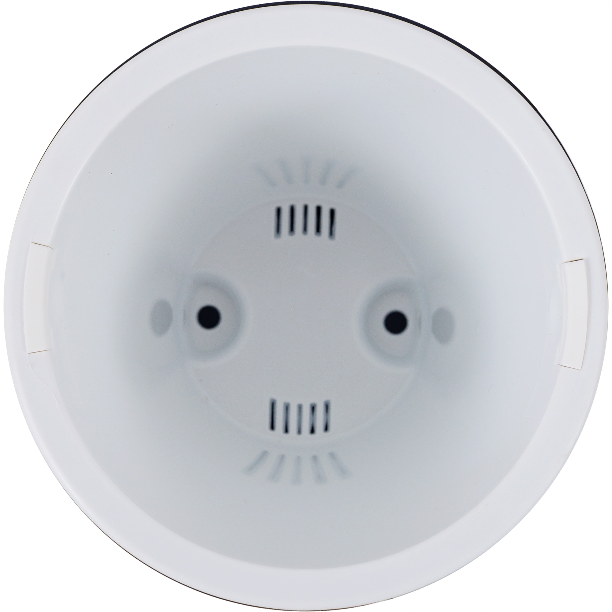 82242206 Кашпо ø15.5 h16 см v2 л пластик тёмно-серый Валенсия Santreyd - Вид №1