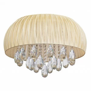 Потолочный светодиодный светильник MW-Light Жаклин 5 465015009 MW-LIGHT ДИЗАЙНЕРСКИЕ 202783 Желтый;прозрачный