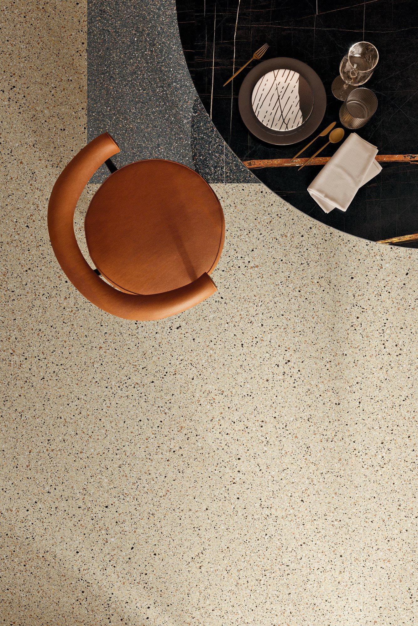 Пол / облицовка керамогранита для интерьера с эффектом камня ARIOSTEA академия полного тела ARCH-00042155 - Вид №12