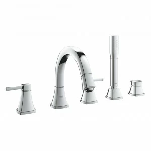 Смеситель для ванны GROHE Grandera с душевым гарнитуром, хром (19919000)