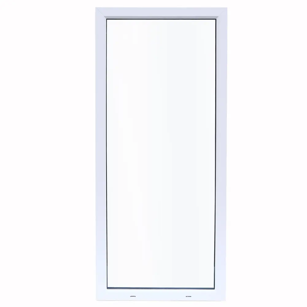 Глухое пластиковое окно Veka 1000x600 мм для технических помещений 83117301 STLM-0039106 - Вид №1