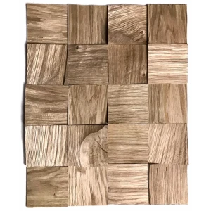 3D мозаика Arabesco колотый дуб 100x100 мм 72 шт. 0.72 м² 83986095 STLM-2058900