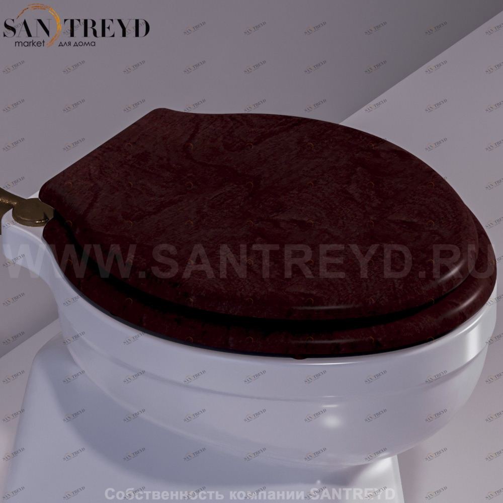 LO009D04NOCEBR Крышка сиденье для унитаза Simas Londra