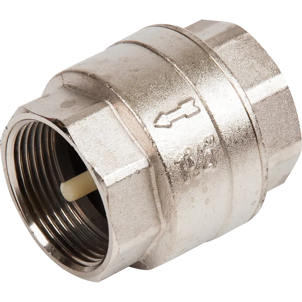 Клапан обратный Valtec 1 1/4", никелированная латунь VT.161.N.07 82575746 STLM-2083813 