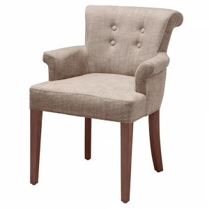 Стул обеденный с подлокотниками бежевый Key Largo от Eichholtz EICHHOLTZ EICHHOLTZ 060793 Бежевый