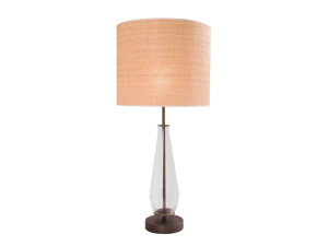 Светодиодная настольная лампа из латуни и стекла