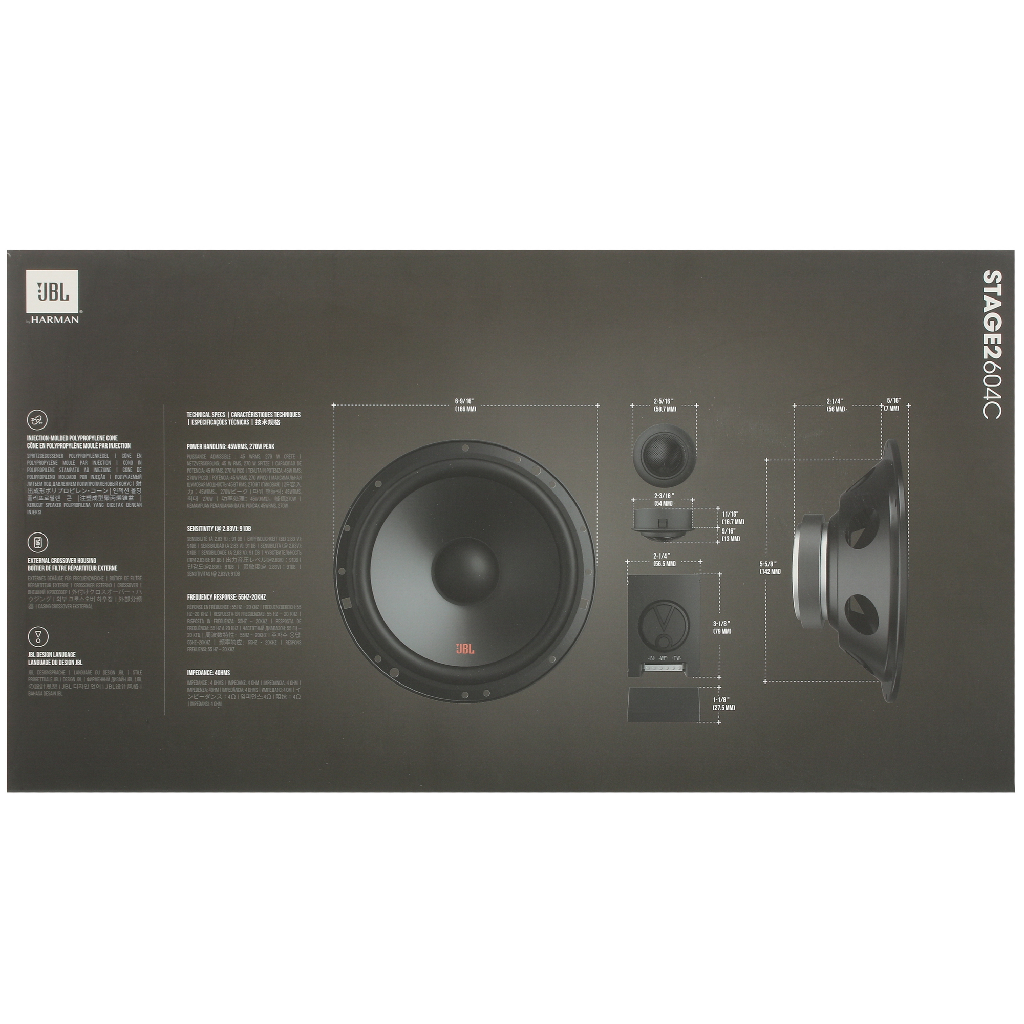 5418716 Компонентная акустическая система JBL STAGE2 604C STDN-0041934 - Вид №8