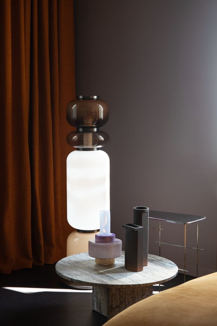 Выдувное стекло светодиодный торшер Baxter Хайку ARCH-00063041 - Вид №1