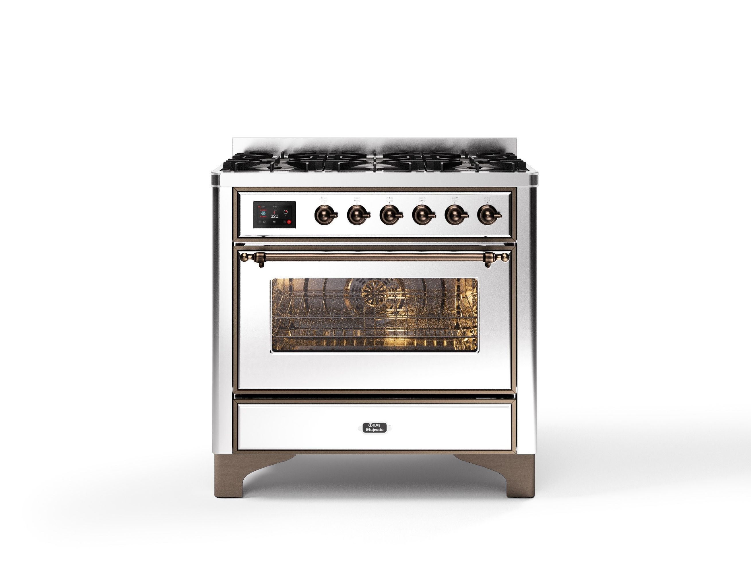 Отдельно стоящая кухня из нержавеющей стали Ilve Majestic ARCH-00039320 - Вид №28